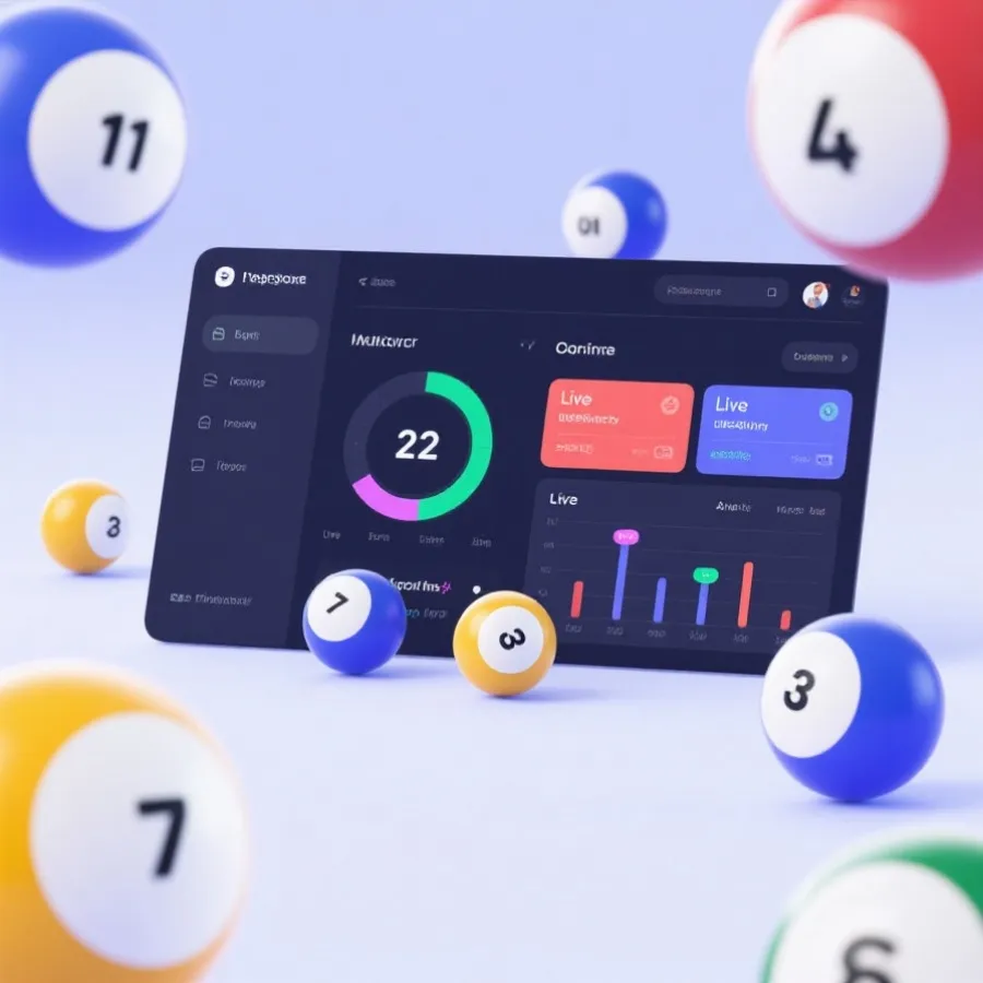 台灣大樂透即時開獎平台示意