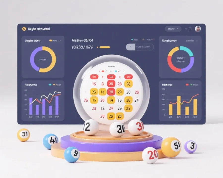 歷史開獎號碼與結果查詢介面示意圖